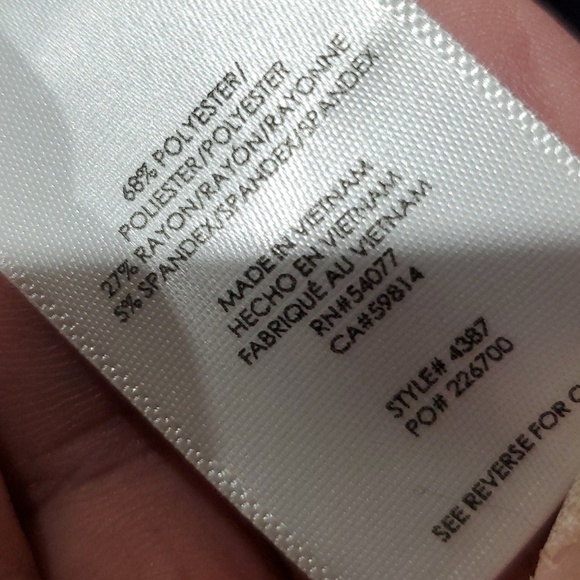 Cabi 2 piece skirt suit set long line blazer herringbone black and white - Picture 12 of 12